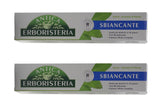 Antica Erboristeria: Sbiancante Whitening Toothpaste - 2.5 Fluid Ounces (75ml) Tubes (Pack of 2) [ Italian Import ]