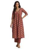 Libas Women'S Cotton Kurta Sets (400117Orxxl