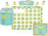 LEMON ZEST CALENDAR BULLETIN BOARD