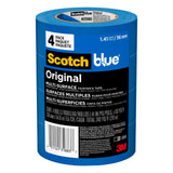 Scotch Painters Tape Original MultiSurface Painters Tape, Blue, Paint Tape Protects Surfaces and Removes Easily, MultiSurfac