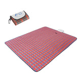 Wind Tour Family Outdoor Waterproof Durable Picnic Blankets with Carry Strap,Foldable 59 70.9 inch Sandproof Picnic Floor Mat f