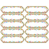 Ashley Productions ASH18101 Magnetic DieCut Large Labels, Confetti, Printed Magnet Sheet, 2.25 x 4