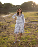 Gosriki Women'S Cotton Blend Anarkali Printed Kurta (Dakota White-Gs_Xxl_White_Xx-Large),White,2,B0D73WGFKC