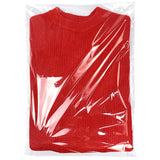 Clear Resealable Cellophane Plastic Bags Self Adhesive for Packaging Shirts, Clothing and Products,50 Pcs 14x20 Inches Self Seal