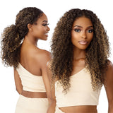 Sensationnel Butta 360 Lace Wigs - Unit 6 Wider Parting 360 Degree Lace Glueless Synthetic Preplucked Hairline (1B OFFBLACK)