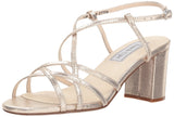 Touch Ups Womens Eva Sandal Champagne Shimmer 6 M Us -Like New