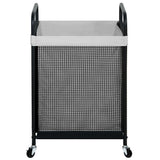 STO STO Laundry Hamper, 90L Rolling Laundry Sorter Cart with Removable and Washable Liner Bag, Rolling Clothes Hamper with Metal