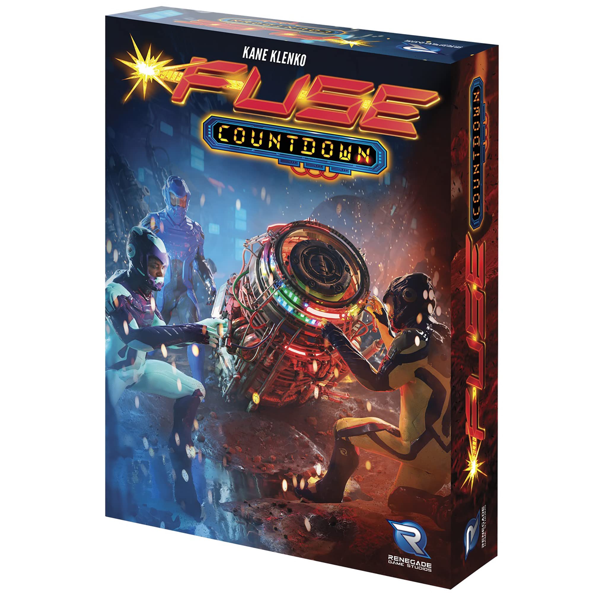 Fuse: Countdown - A Standalone Game Or Expansion For The Original Game, Renegade Game Studios, Cooperative Intense Gameplay, Fam