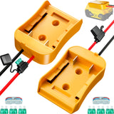 2-Pack for Dewalt 20V Battery Adapter for Power Wheels: Power Tool Drill Battery Adapter Converter for Power Wheels RC Car Batte