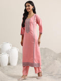 Libas Women'S Cotton Blend Kurta Set (99512