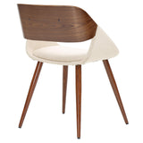 New Pacific Direct Cyprus Fabric Dining Chairs, One Size, Santorini Sand Beige