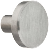 Laurey 89301 Cabinet Hardware Stainless Steel Knob, 11/2Inch, Silver