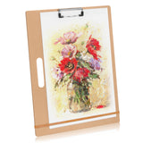 13 x 17 Artist Sketch Board with Handle - Portable Clipboard for Painting and Drawing, Art Supplies for Adults by TX Liteart