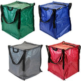 DURASACK Heavy Duty Storage Tote Bag with Zipper Top 22Gallon Rugged Woven Polypropylene Moving Bag, Reusable SelfStanding Des