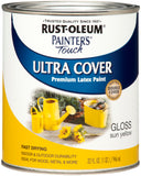 RustOleum 1945502 Painters Touch Brush On Paint, 1 Quarts (Pack of 1), Gloss Sun Yellow, 32 Fl Oz