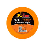 Custom Shop 1/16 Fine Line Tape Fineline Masking Tape Polytape Orange 1/16 X 60 Yard Roll