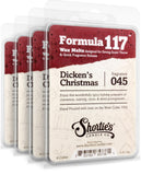 Shortie's Candle Company Dickens Christmas Wax Melts Bulk Pack - Formula 117-4 Highly Scented 3 Oz. Bars (12 Oz. Total) - Made w
