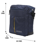 Adisa Unisex'S Messenger Bags (Navy),Navy,,B084NZ3YQ4