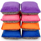 MAQIHAN 8 Pack Microfiber Dish Scrubbers Non Scratch Kitchen Sponges