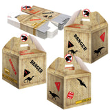 Bucherry 24 Pcs Dinosaur Treat Boxes Dino Party Favor Boxes Candy Goodie Gift Containers for Dinosaur Birthday Decorations Dino 