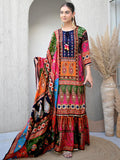 Libas Women'S Chinon Kurta Sets (99419 Multicolour M