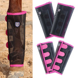 Harrison Howard Loose-Fitting Horse Fly Leggings Breathable, Tear-Resistant Fine Mesh Leg Guards Stay-on Comfortable Fly Boots (