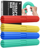 Dmoose Fitness Flex Bar (4 In 1-Yellow Red Green & Blue) -Like New