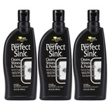 HOPES Perfect Sink Cleaner and Polish, Restorative, Water-Repellant, Removes Stains, Ideal for Brushed Stainless Steel, Cast Ir