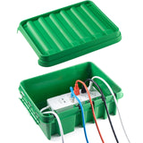 SockitBox The Original Weatherproof Connection Box Indoor & Outdoor Electrical Power Cord Enclosure for Timers, Extension Ca