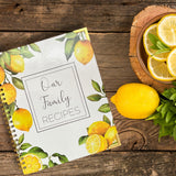 Family Recipe Book To Write In Your Own Recipes Dyi Spiral Recipe Notebook