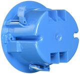 Carlon B618RRUPC Ceil Round Old Work Box, 4.53, Blue