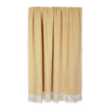 Honey Gold Handloom Chevron Throw