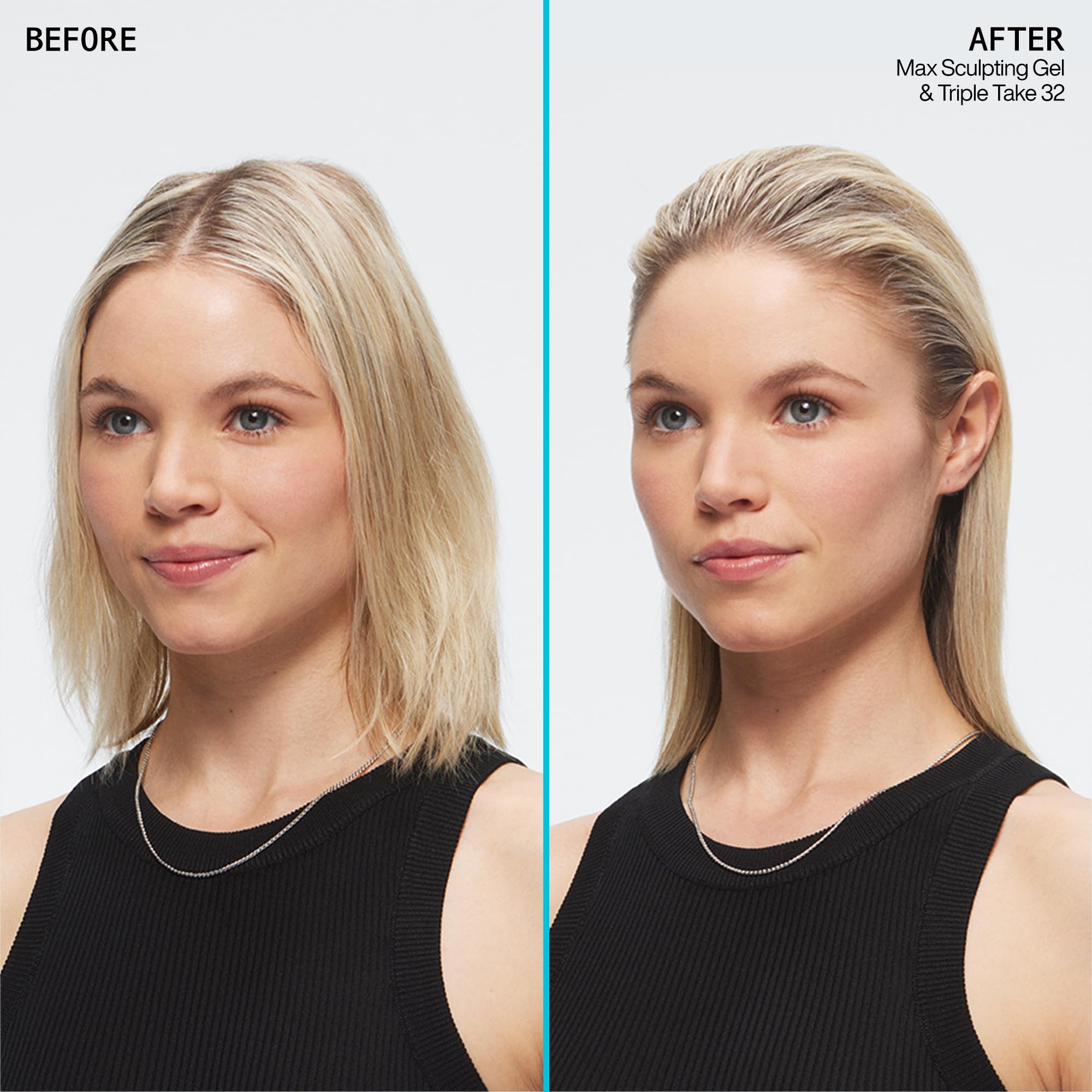 Redken Max Sculpting Gel For All Hair Types - Provides Body & High Shine Finish With Long-Lasting Shape Memory, Flake-Free Contr