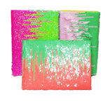 Brown Leaf Beautiful 4 Colour (8 * 6 Inch) Magic Sequin A5 Notebook Diary Best Gift Item For Rakhi Girls & Boys