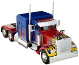 Optimus Prime Truck with Robot on Chassis from Transformers Movie Hollywood Rides Series Diecast Model by Jada 30446
