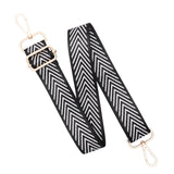 chushui Purse Strap,Replacement Crossbody Shoulder Strap for Handbag (Silver Arrow)