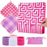 Pro 10 Inch Potholder Loom Kit for Kids & Beginners, Large Weaving Loom Crafts for Girls Age 6-12 Year Old & Adults, Gift Ideas 