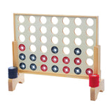 Franklin Sports Giant 4 in a Row Outdoor Game Set - Perfect Jumbo Backyard + Beach Game for Kids + Adults - Large 4 in a Row Ful