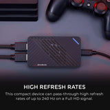 AVerMedia Live Gamer Ultra GC553 - 4K60 HDR Pass-Through, 4K30 Capture, Low Latency for Xbox Series X/S, PS5, Switch, Windows 11