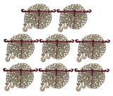 Mytee Products 5/16 Grade 70 Chain and Binder Kit | includes (8) 5/16 3/8 Ratchet Load Binder & (8) 5/16 x 16 G70 Transpo