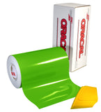 Oracal 751 Premium Long-Term Indoor & Outdoor Craft Vinyl 12in x 6ft Roll for Cutters and Plotters Including Hard Yellow Detaile