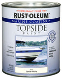 RustOleum 207001 Marine Coatings Topside Paint, Quart, Oyster White 32 Fl Oz (Pack of 1)