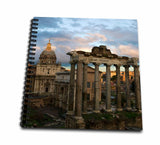 3dRose db_82106_2 Forum, Rome, Italy EU16 Dbn0183 David Barnes Memory Book, 12 by 12Inch