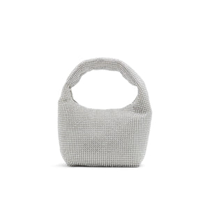 ALDO Encrusted with Precious Rhinestones, This top Handle Bag is The Perfect Plus-one for Your Most Glamorous Occasions, Silver