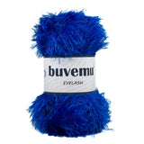 Buvemu Eyelash Fun Fur Yarn 100 Gram (3.53 Ounces) 175 Yards (160 Meters) (Royal Blue)