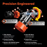 Camco Rhino Blaster Rv Tank Rinser With Backflow Preventer Rv Accessories For Toilet And Waste Tank Cleaning - Essential Camper