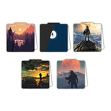 woopme Adventure Magnetic Bookmark for Students Kids Book Lovers Readers Gift Magnetic Page Clips Folding 5 PCs