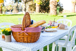TopTableCloth Table Cover Silver Patterned Elastic on The Corner for Folding Table 6 ft 30 x 72 inch Waterproof Elastic Edge Fit