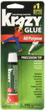 Krazy Glue Instant Purpose Tube 0.07Ounce Pack of 6, Clear 6 count