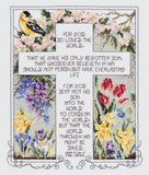 Janlynn John 3:1617 Counted Cross Stitch Kit, 101/4 x 121/4, Multi